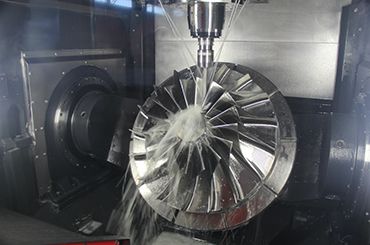 Five-axis Machining Center (Machining Impeller)